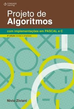 Imagem de PROJETO DE ALGORITMOS COM IMPLEMENTACOES EM PASCAL E C - 3ª EDICAO