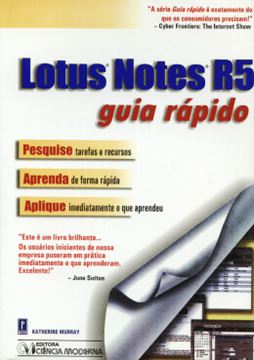 Imagem de LOTUS NOTES R5 - GUIA RAPIDO