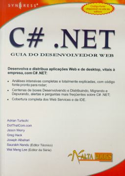 Imagem de C#. NET-GUIA DO DESENVOLVEDOR - CURSO COMPLETO