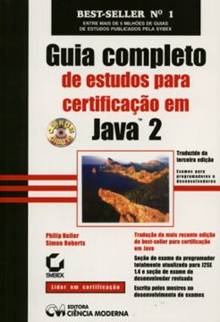 Imagem de GUIA COMPLETO DE ESTUDOS PARA CERTIFICACAO EM JAVA 2