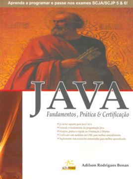 Imagem de JAVA - FUNDAMENTOS, PRATICA E CERTIFICACAO