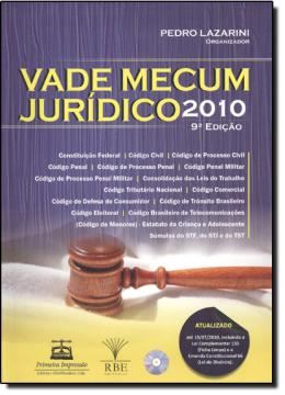 Imagem de VADE MECUM JURIDICO 2010 - 9ª EDICAO