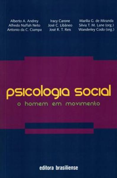 Picture of PSICOLOGIA SOCIAL - O HOMEM EM MOVIMENTO - 14ª ED