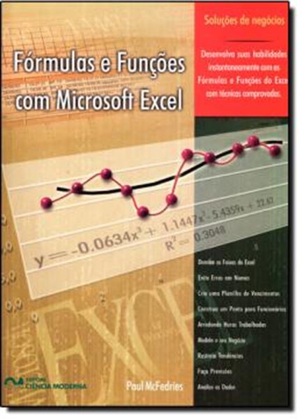 Picture of FORMULAS E FUNCOES COM MICROSOFT EXCEL