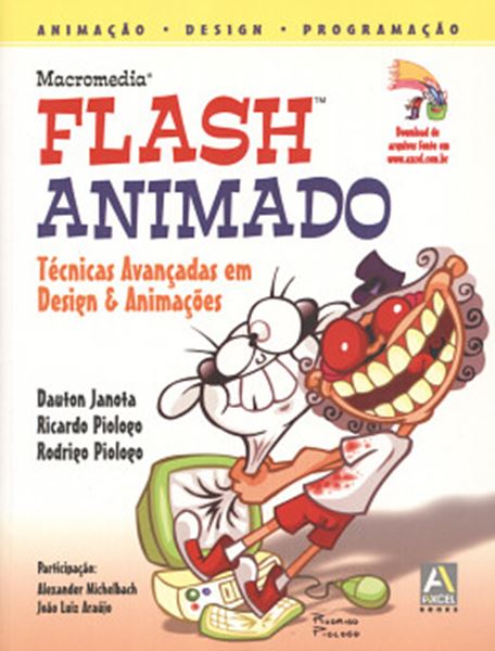 Picture of MACROMEDIA FLASH ANIMADO - TECNICAS AVANCADAS EM DESIGN E ANIMACOES 