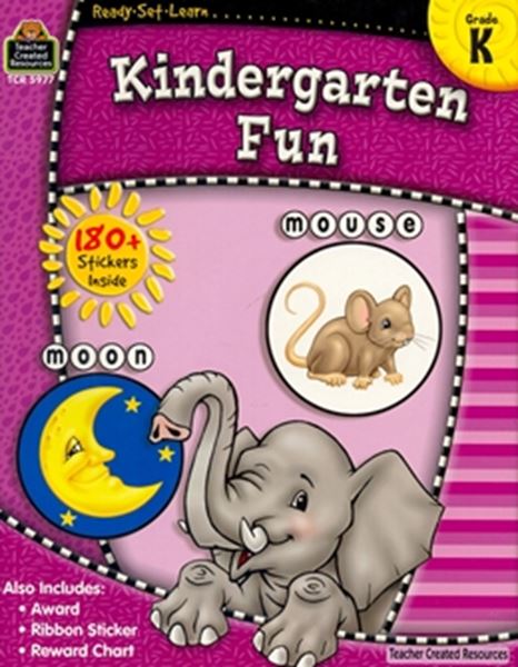 Picture of KINDERGARTEN FUN - GRADE K (180 STICKERS)