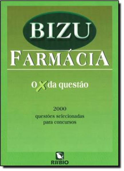 Picture of BIZU DE FARMACIA - 2000 QUESTOES SELECIONADAS PARA CONCURSOS - 1ª ED