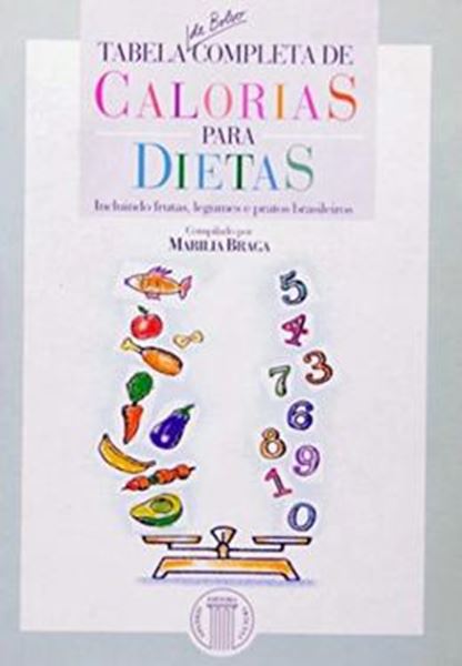 Picture of TABELA DE BOLSO COMPLETA DE CALORIAS PARA DIETAS 