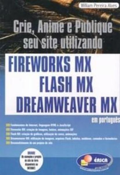 Picture of CRIE, ANIME E PUBLIQUE SEU SITE FIREWORKS MX, FLASH E DREAMWEAVER