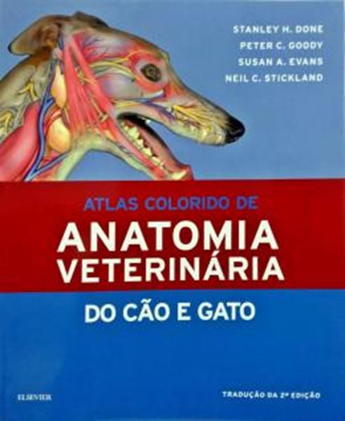 Picture of ATLAS COLORIDO DE ANATOMIA VETERINARIA DO CAO E DO GATO - 2ª EDICAO