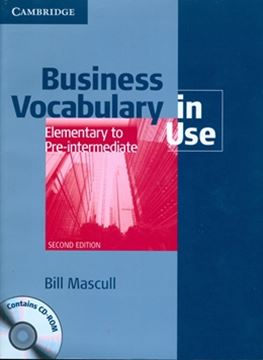 Imagem de BUSINESS VOCABULARY IN USE ELEMENTARY TO PRE-INTERMEDIATE WITH ANSWERS AND CD-ROM - 2ND ED