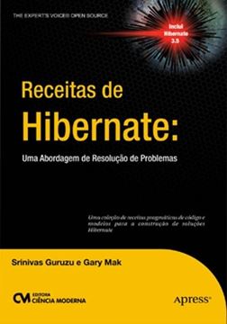 Imagem de RECEITAS DE HIBERNATE: UMA ABORDAGEM DE RESOLUCAO DE PROBLEMAS