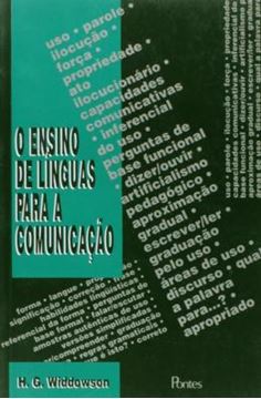 Imagem de O ENSINO DE LINGUAS PARA A COMUNICACAO