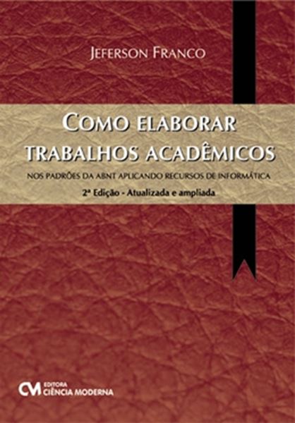 Picture of COMO ELABORAR TRABALHOS ACADEMICOS