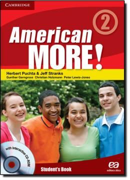 Imagem de AMERICAN MORE! 2 - STUDENT´S BOOK - 7º ANO (+ CD-ROM)