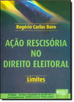 Imagem de ACAO RESCISORIA NO DIREITO ELEITORAL - 4ª ED