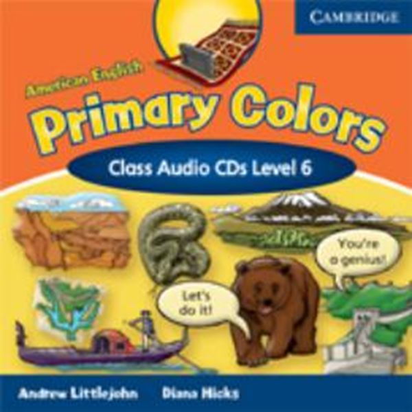 Picture of AMERICAN ENGLISH PRIMARY COLORS 6 CLASS AUDIO CDS