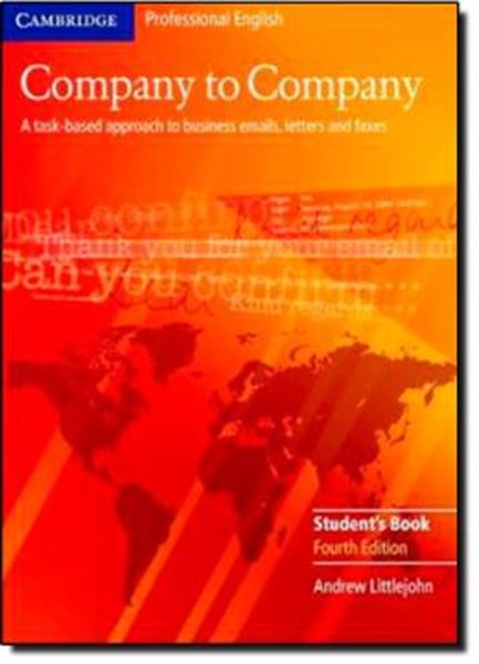Picture of COMPANY TO COMPANY - A TASK-BASED APPROACH TO BUSINESS, EMAILS, LETTERS AND FAXES - FOURTH EDITION - SB