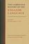 Imagem de THE CAMBRIDGE HISTORY OF THE ENGLISH LANGUAGE - VOLUME 1