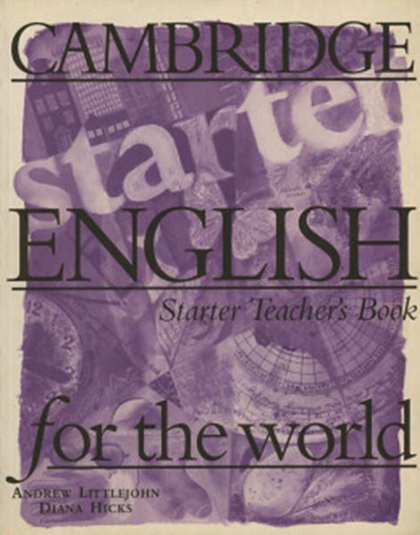 Picture of CAMBRIDGE ENGLISH FOR THE WORLD STARTER - TEACHER`S BOOK