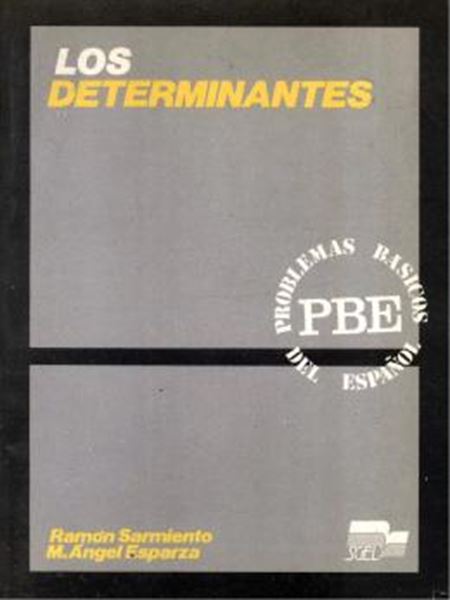 Picture of LOS DETERMINANTES - PROBLEMAS BASICOS DEL ESPA¤OL