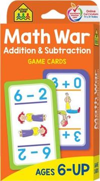 Imagem de MATH WAR ADDITION & SUBTRACTION - GAME CARDS