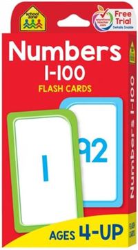 Imagem de NUMBERS 1-100 - FLASH CARDS