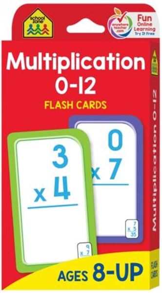 Picture of MULTIPLICATION 0-12 - FLASH CARDS