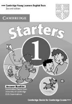 Imagem de CAMBRIDGE YOUNG LEARNERS STARTERS 1 ANSWER BOOKLET - 2ND EDITION