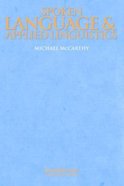 Picture of SPOKEN LANGUAGES & APPLIED LINGUISTICS