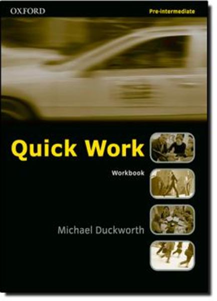 Picture of QUICK WORK PRE-INTERMEDIATE - WORKBOOK