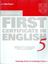 Imagem de CAMBRIDGE FIRST CERTIFICATE IN ENGLISH SB 5