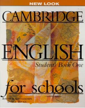 Imagem de CAMBRIDGE ENGLISH FOR SCHOOLS 1 STUDENT´S BOOK