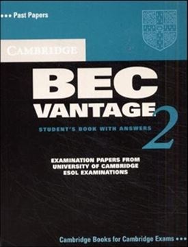 Imagem de CAMBRIDGE BEC VANTAGE 2 - STUDENT´S BOOK WITH ANSWERS