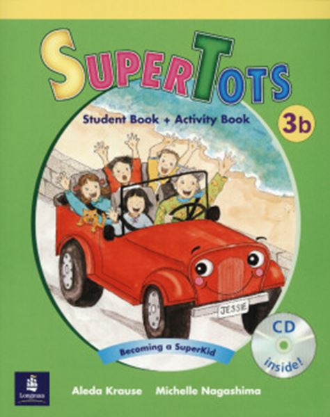 Picture of SUPERTOTS STUDENT BOOK/WORKBOOK 3B WITH CD INSIDE 