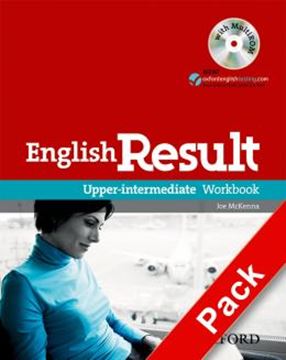 Imagem de ENGLISH RESULT UPPER-INTERMEDIATE WORKBOOK WITH ANSWER KEY BOOKLET AND MULTIROM PACK - 1ST ED