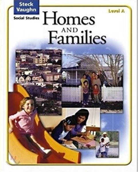 Picture of STECK-VAUHGN SOCIAL STUDIES HOMES AND FAMILIES LEVEL A