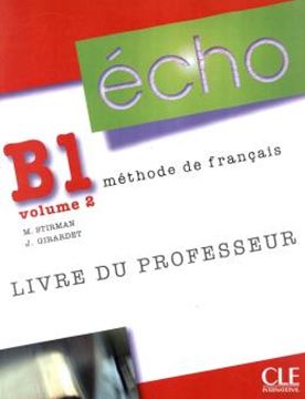 Imagem de ECHO B1.2 - GUIDE PEDAGOGIQUE - 1ERE ED