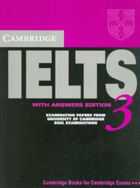 Picture of CAMBRIDGE IELTS WITH ANSWERS SB 3