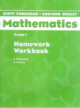 Imagem de SCOTT FORESMAN ADDISON WESLEY MATH 2005 HOMEWORK WORKBOOK GRADE 1