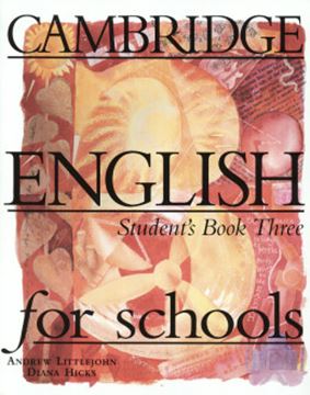 Imagem de CAMBRIDGE ENGLISH FOR SCHOOLS 3 STUDENT´S BOOK