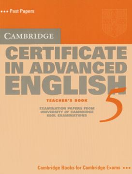 Imagem de CAMBRIDGE IN ADVANCED ENGLISH TEACHER´S BOOK 5