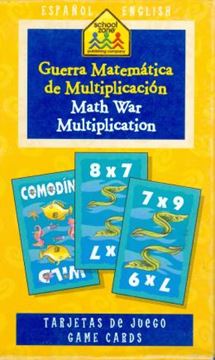 Imagem de GUERRA MATEMATICA MULTIPLICACION - MATH WAR MULTIPLICATION - BILINGUE - GAME CARDS