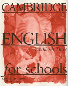 Imagem de CAMBRIDGE ENGLISH FOR SCHOOLS 3 WORKBOOK