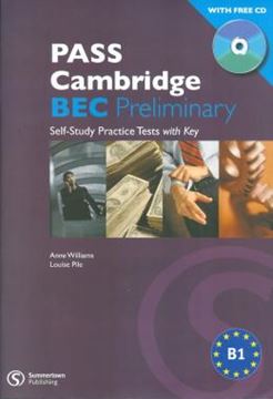 Imagem de PASS CAMBRIDGE BEC PRELIMINARY PRACTICE TESTS WITH CD