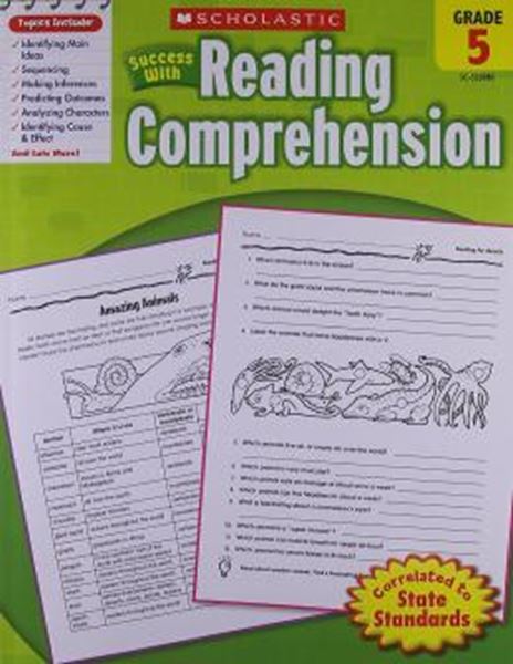 Picture of SCHOLASTIC SUCCESS WITH READING COMPREHENSION, GRADE 45