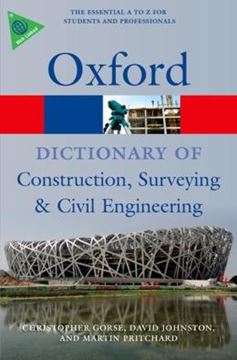 Imagem de DICTIONARY OF CONSTRUCTION, SURVEYING, AND CIVIL ENGINEERING