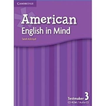 Imagem de AMERICAN ENGLISH IN MIND 3 TESTMAKER CD-ROM AND AUDIO CD - 1ST ED