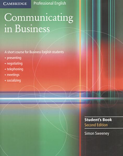 Picture of COMMUNICATING IN BUSINESS STUDENT´S BOOK  SECOND EDITION