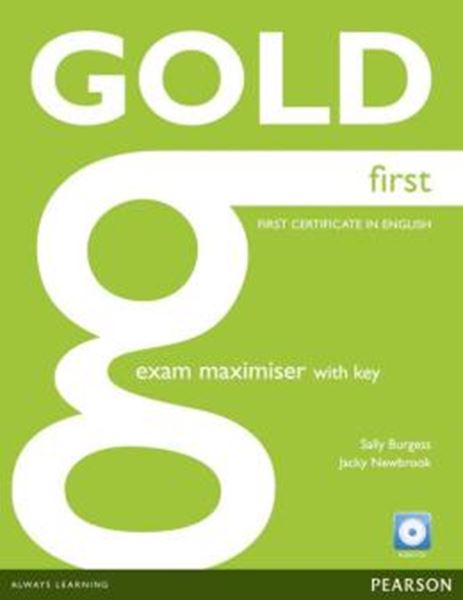 Picture of GOLD FIRST EXAM MAXIMISER WITH KEY AND AUDIO CD - 1ST